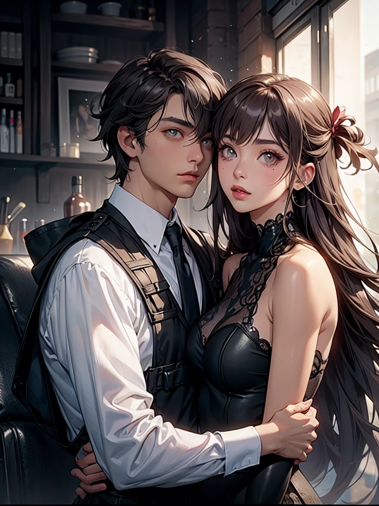 Pubg character "carlo" & "sara" romantic picture