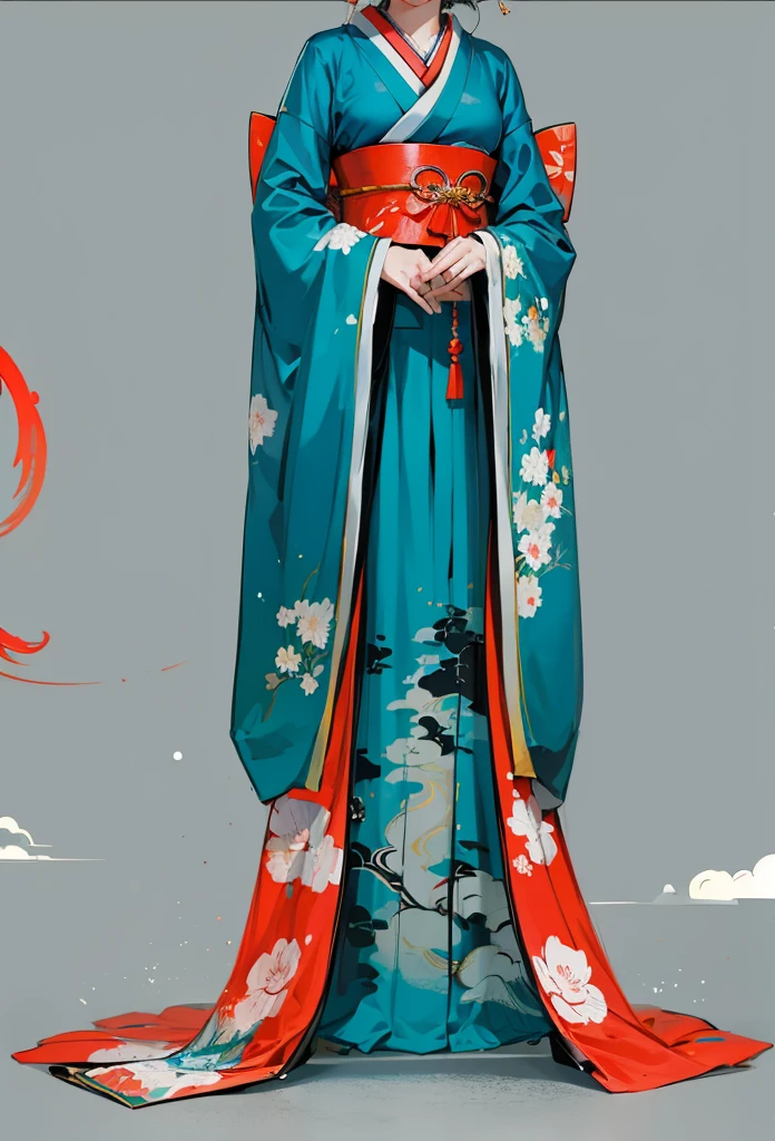 character in Japanese setting, a geisha, Art, japanese armor, Japan, a geisha, Young woman, женское kimono с узорами, kimono, a geisha, digital painting