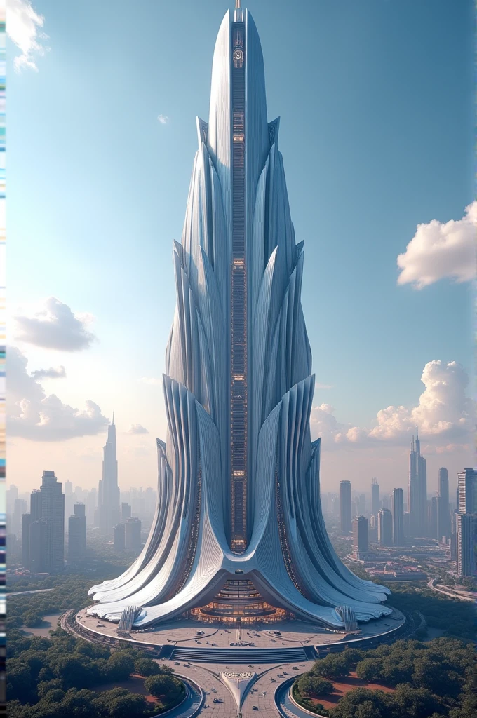 Create a unique world tallest building 