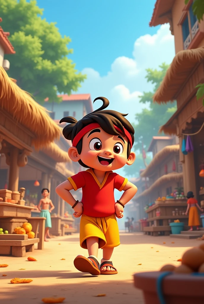 Make a image of Chhota bheem 