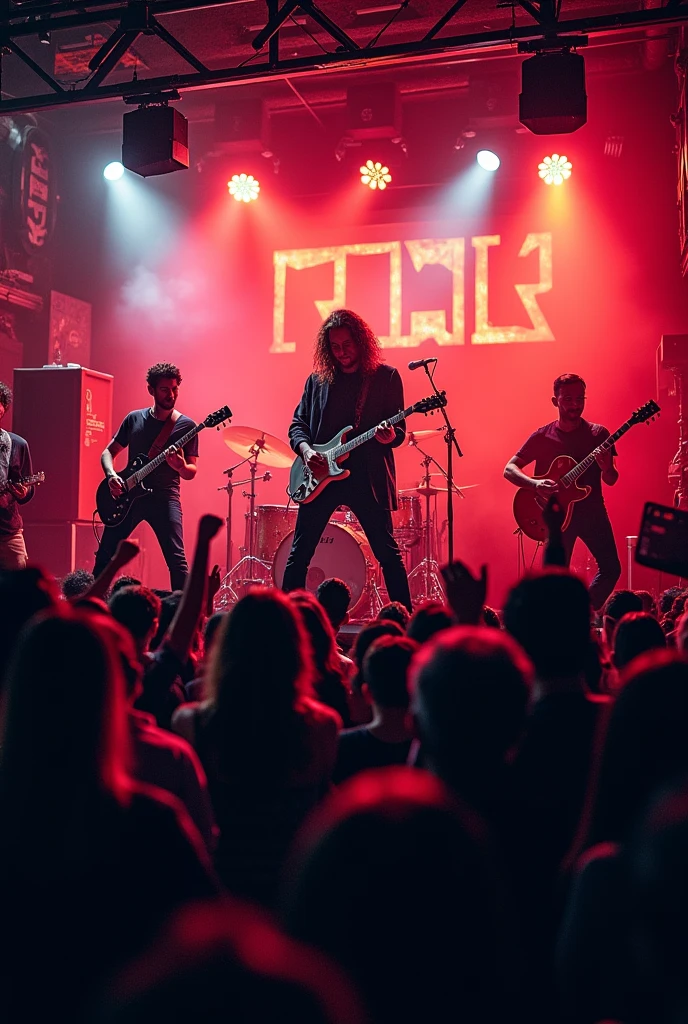 A post for rock musical event done by Mascot Resturant & Bar
