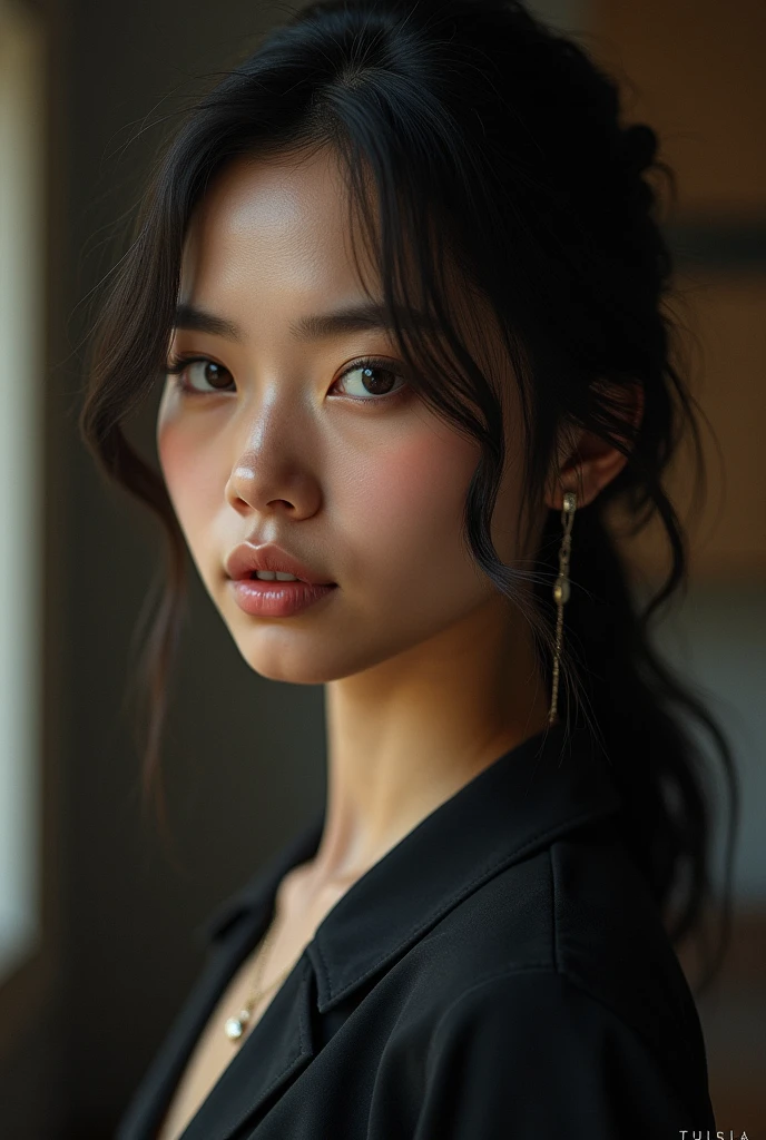 woman, masterpiece, Highest quality, Highest quality, Cinema Lighting, (Volumetric lighting), Very detailed CG unity 8k wallpaper, Concentrated, 8k wallpaper, 4K wallpaper, Very detailed, Ultra-realistic, Realistic, Sharp focus, Absurd, (High resolution:1.2), (High Contrast), photograph, Detailed and complex, Instagram, Portraiture, Very detailed, Digital Painting, Art Station, Concept Art, Smooth, Sharp focus, figure, Cinema Lighting,