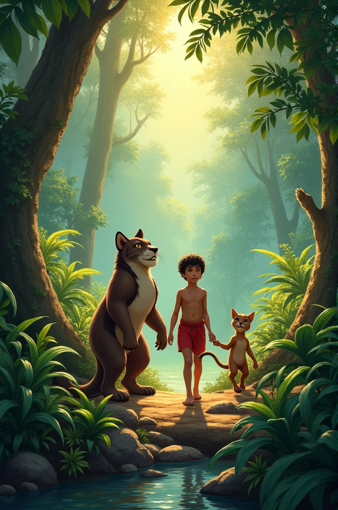 Beautiful picture of the jungle book 