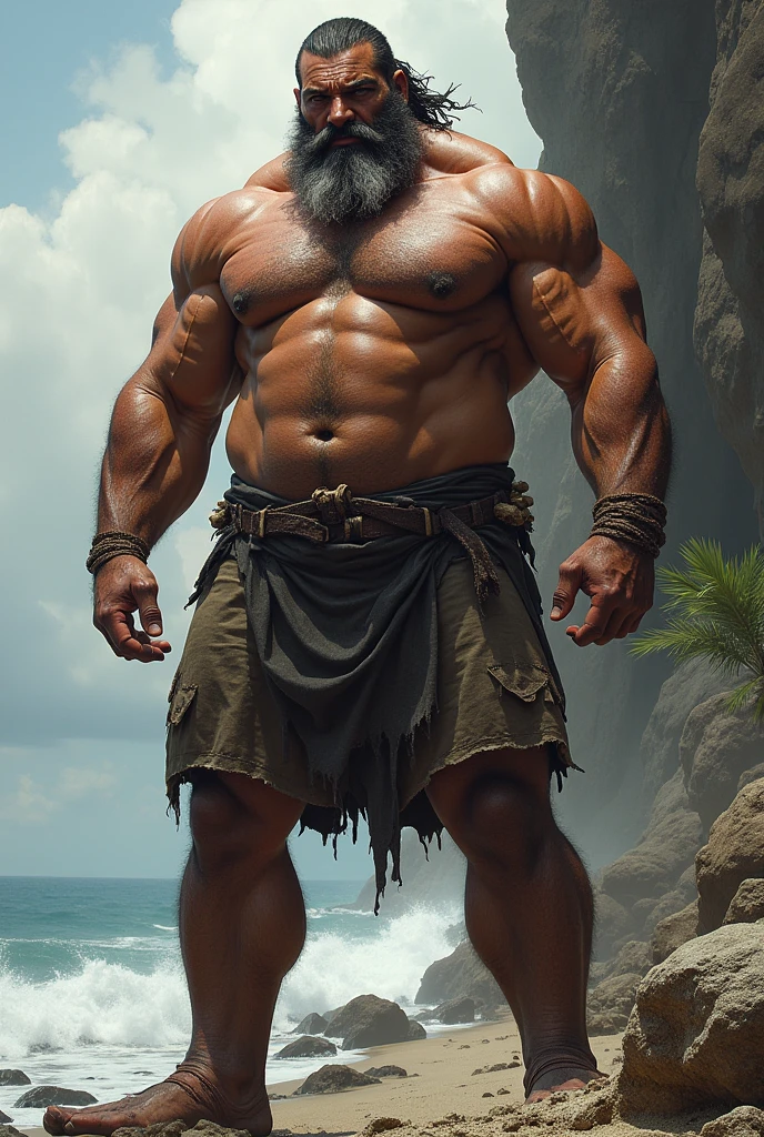 5.8 tall
Mussel man
