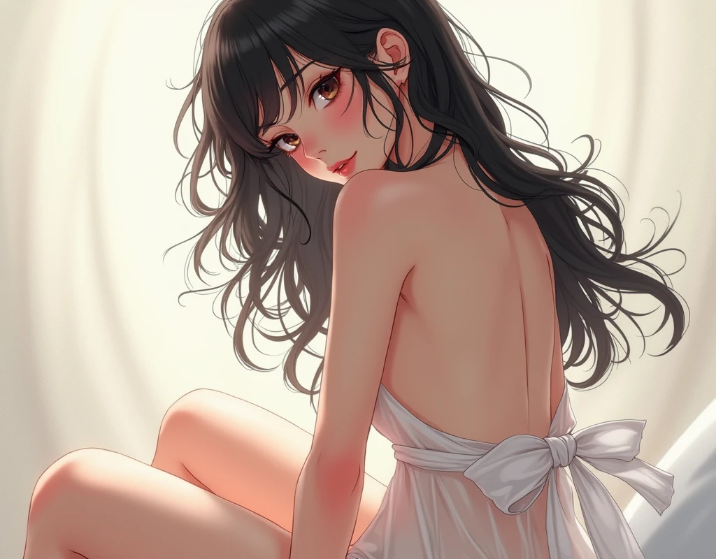 Imagine a naked anime girl