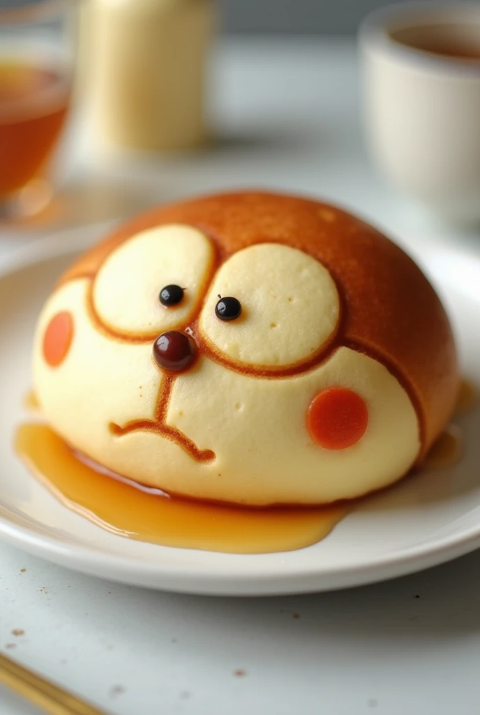 A pancake resembling Nobita of doremon