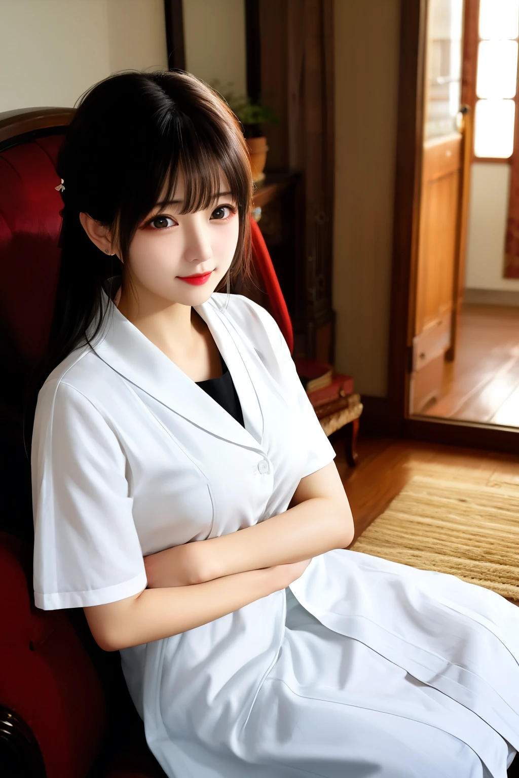 Married Woman、High definition、Real、40s、Soft Light