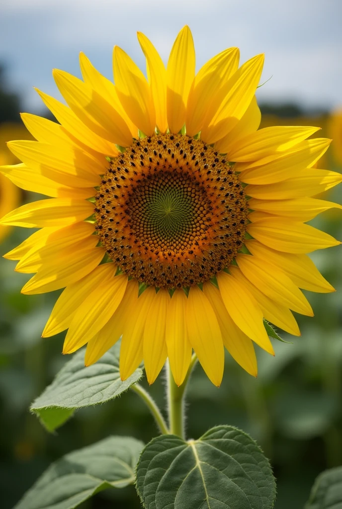 sunflower summer null Real photograph