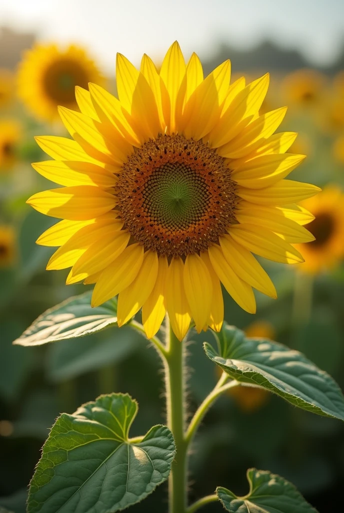 sunflower summer null Real photograph