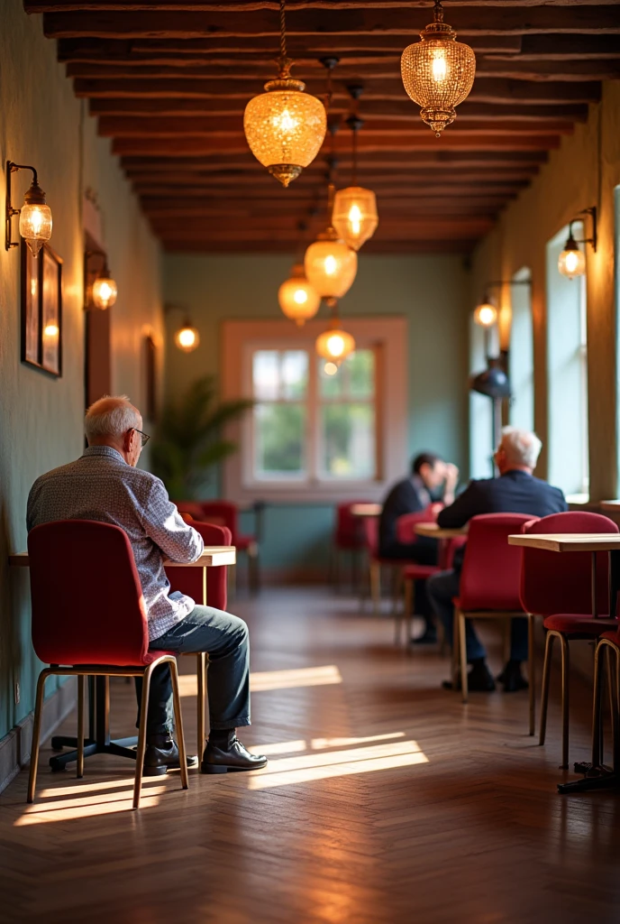 public entertainment space for the elderly