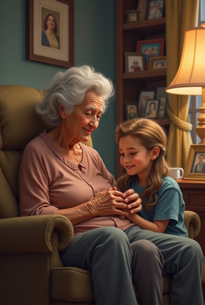 One generation taking care of another