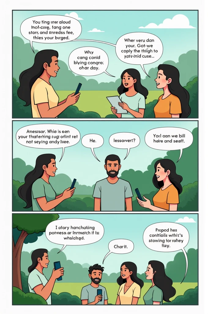 My teacher in Environmental science said do a comics about COVID-19 that connects im environmental science, do a box on my paper and then i will divide it in to 4 because 4 Convo in a one paper we will do, so please help me, and easy draw it please not hard the comics need ng nag uusap so please dapat may mga nag uusap na tao at ung hati ng papel ay sa apat sa isang box so magiging cube sya 4 CONVO ONLY PLEASE IN ONE PAPER DEVIDE IT IN 4 SO 4 CONVO ONLY PLEASE