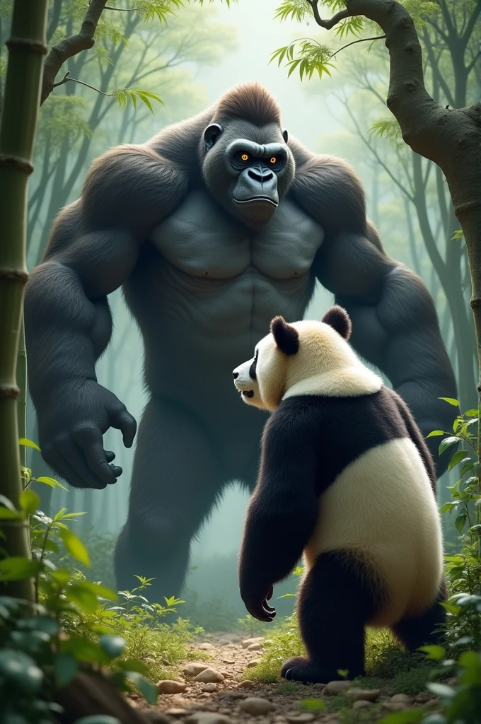 Kong and panda