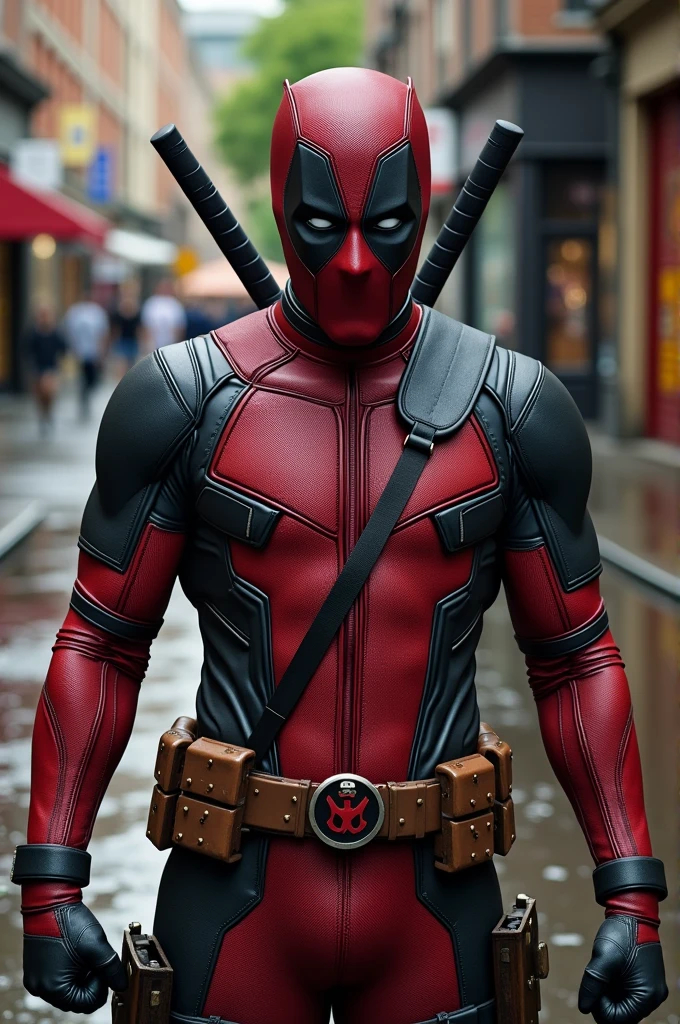 Deadpool with wolverine unique photo in real look
