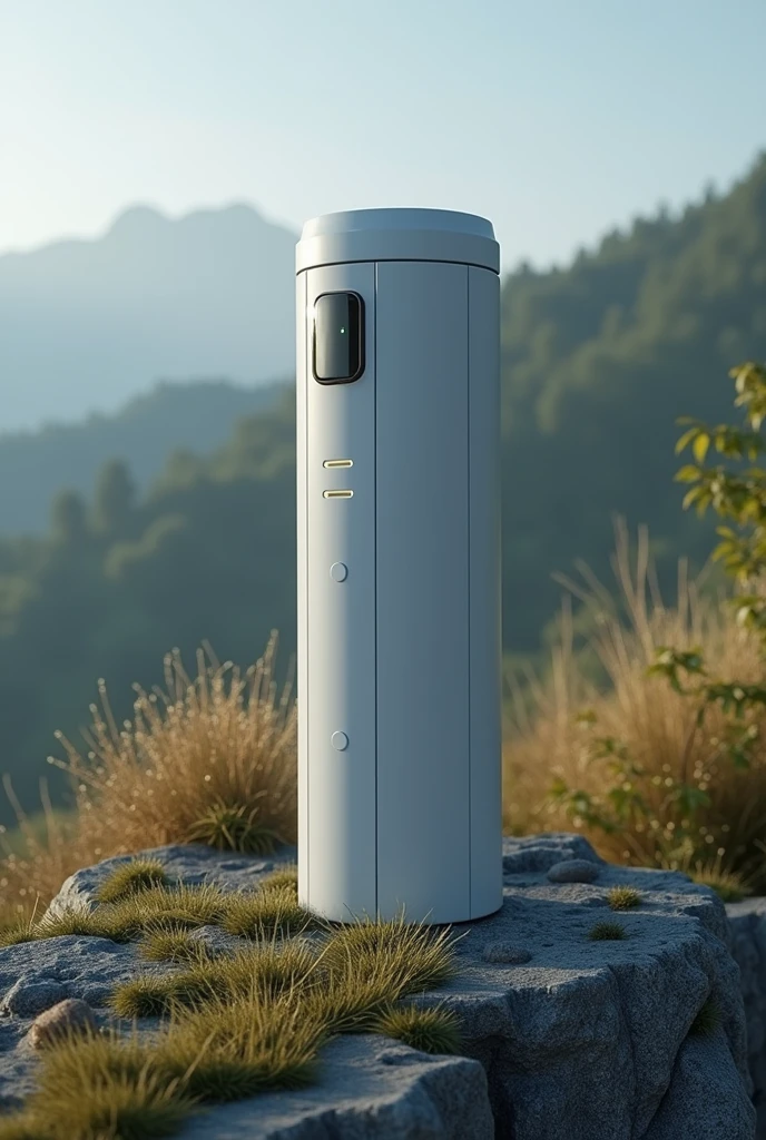 Design an IoT device that can monitor environmental conditions and detect early signs of natural disasters, such as earthquakes, floods, landslides, and tsunamis. The device should provide real-time data to a central system and be capable of sending localized early warnings to specific cities or areas. The Device should be Compact.