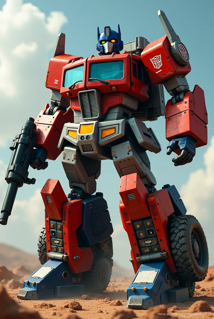 Um tranformers se fosse pai de santo