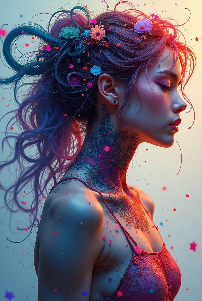Carne Griffiths trending on Artstation Unreal Engine 5,
Fantastical, elegant, multicolored, transculent, complex,
realistic, magical, vibrant, glass
