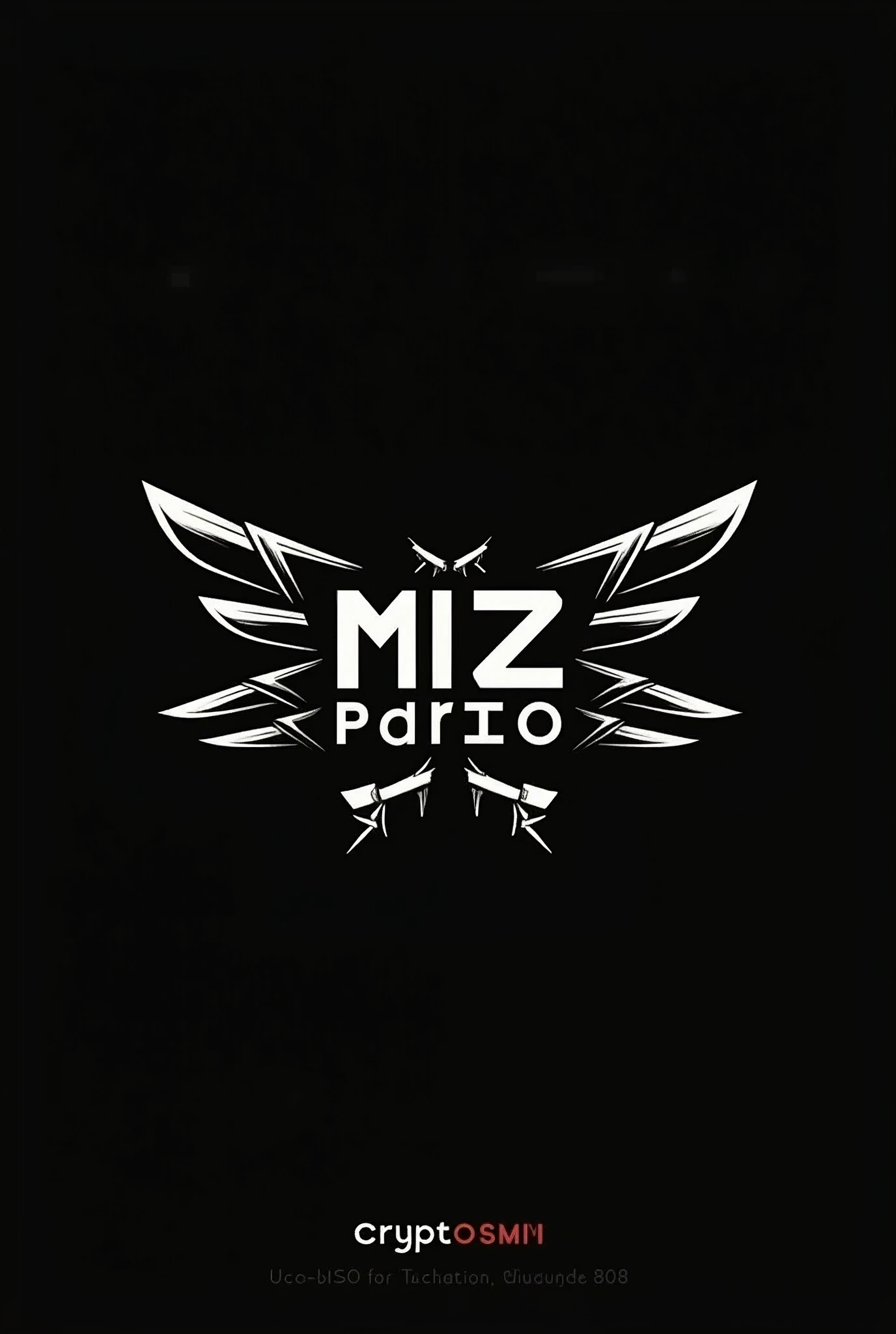 “MIZ Crypto BD 🇧🇩” Make this an logo image