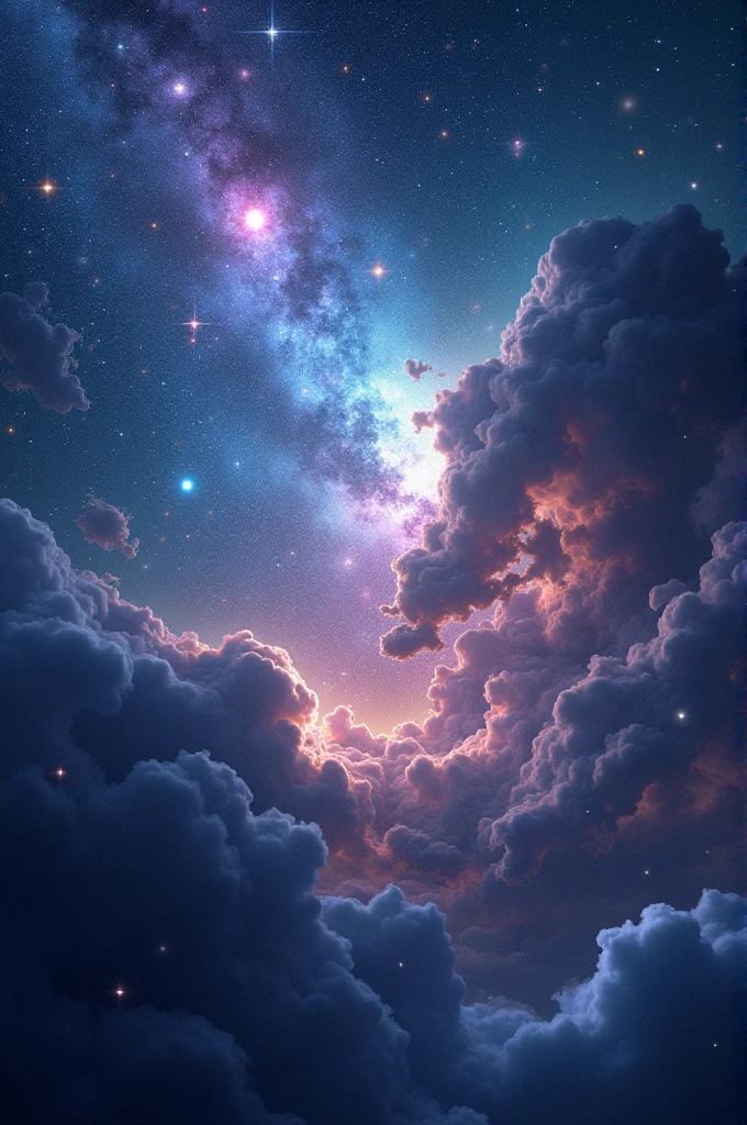 Fantastic starry sky