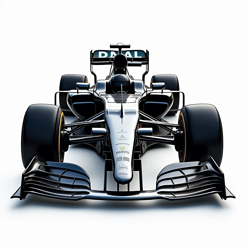 I need the image of an f1 car in PNG format from William 1024 × 1024 from above