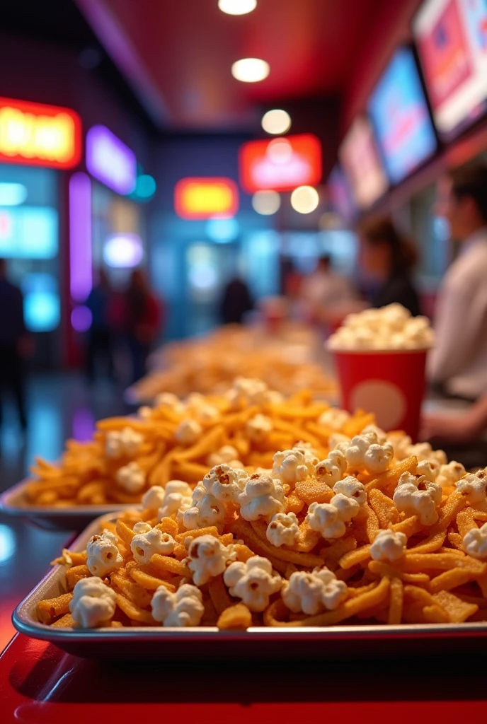 Discounts on popcorn and nachos 