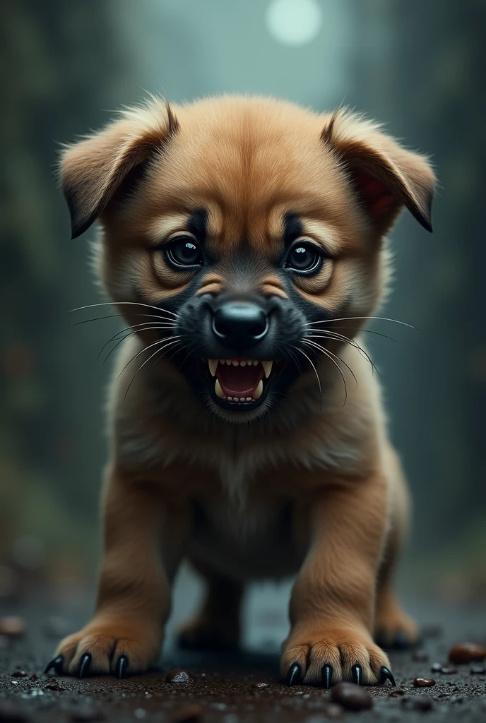  puppy with much more dangerous look

