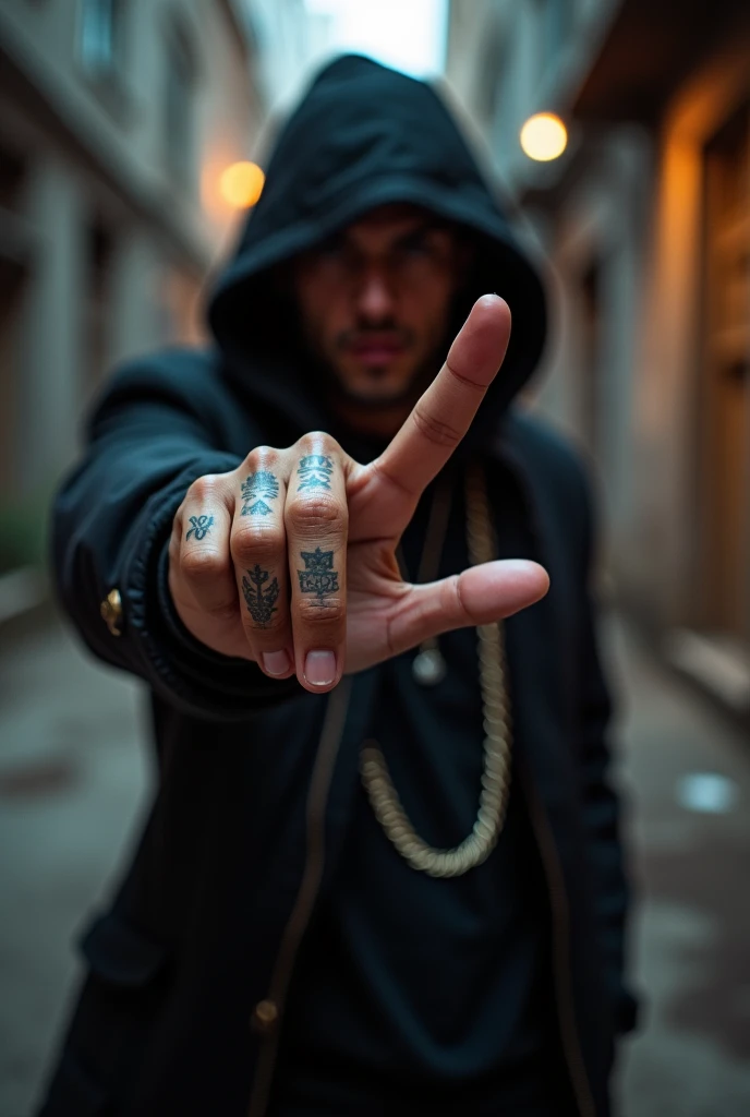 a gang sign about a gang named 10 toes