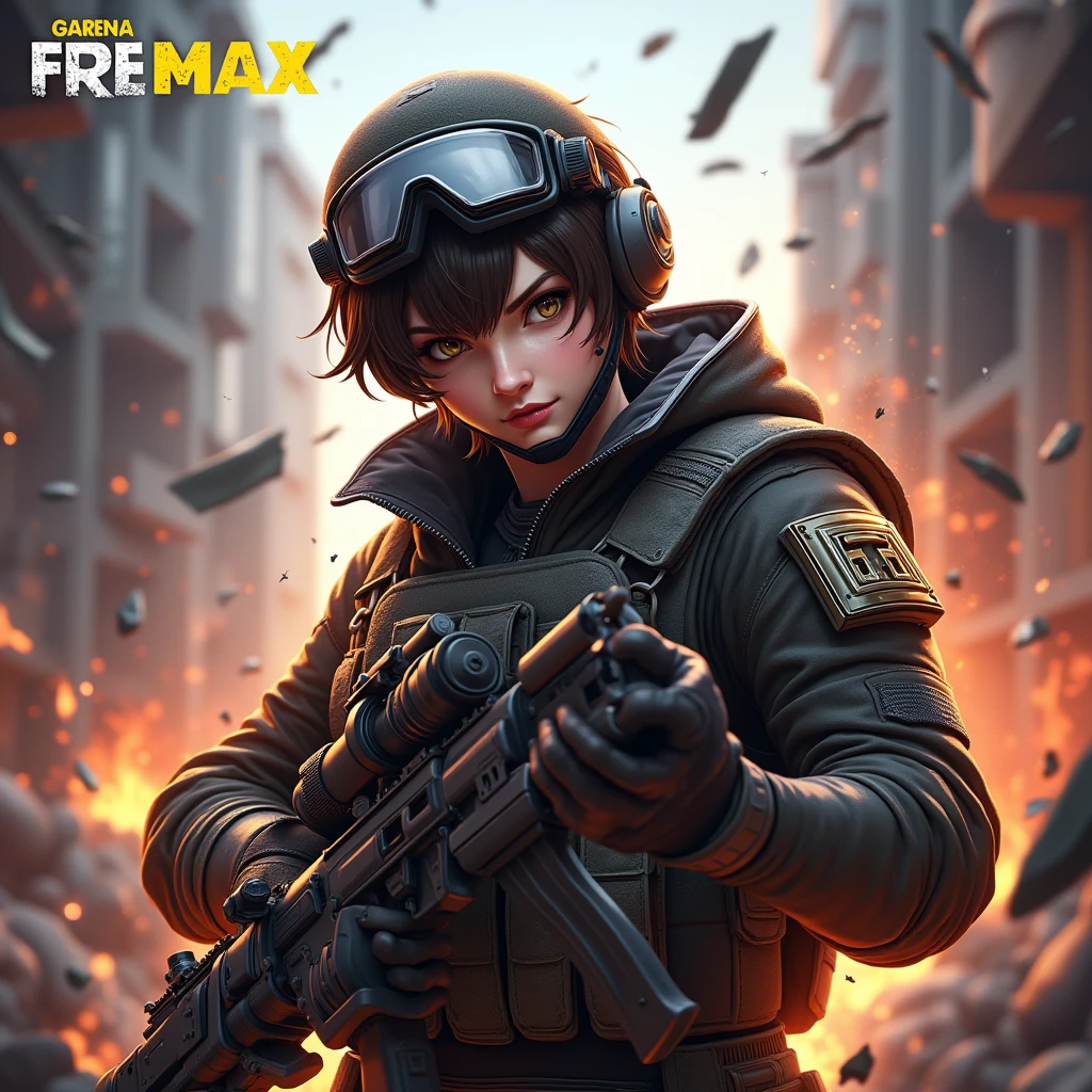Garena Free Fire max Crazy Thumbnail