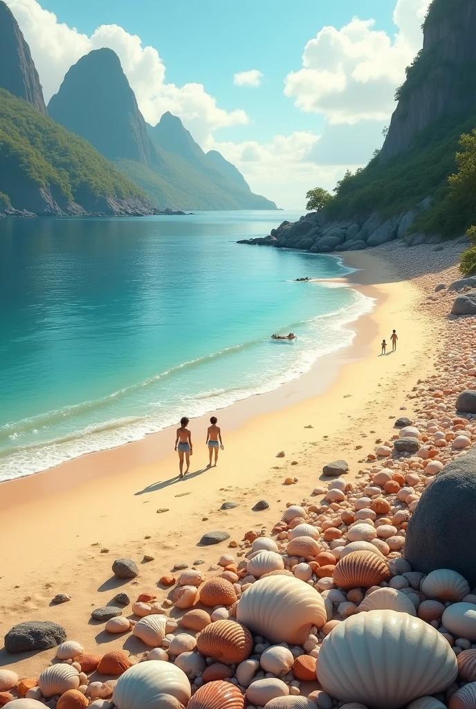 Shell beach