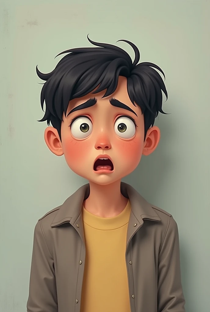 painting scared not so deep easy to draw