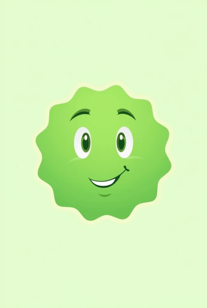 happy logo green