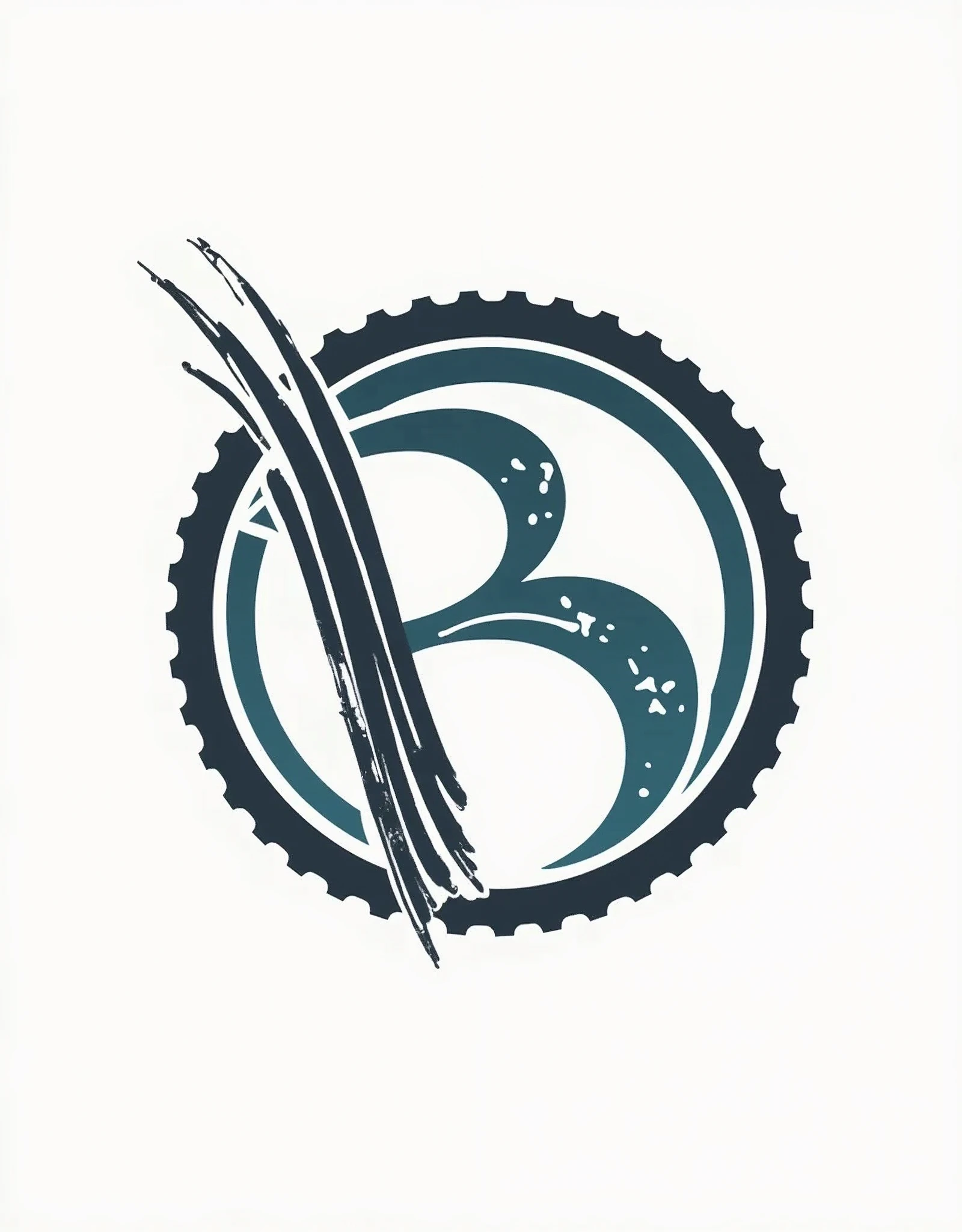 Give me 4 logo templates for a bike wash business with the initials B, W y C