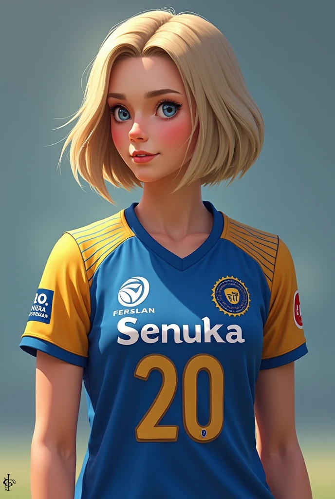 Cricketer name senuka
Jersey number 20
Jersey name sm
Hair color light
Showing the jersey nam
