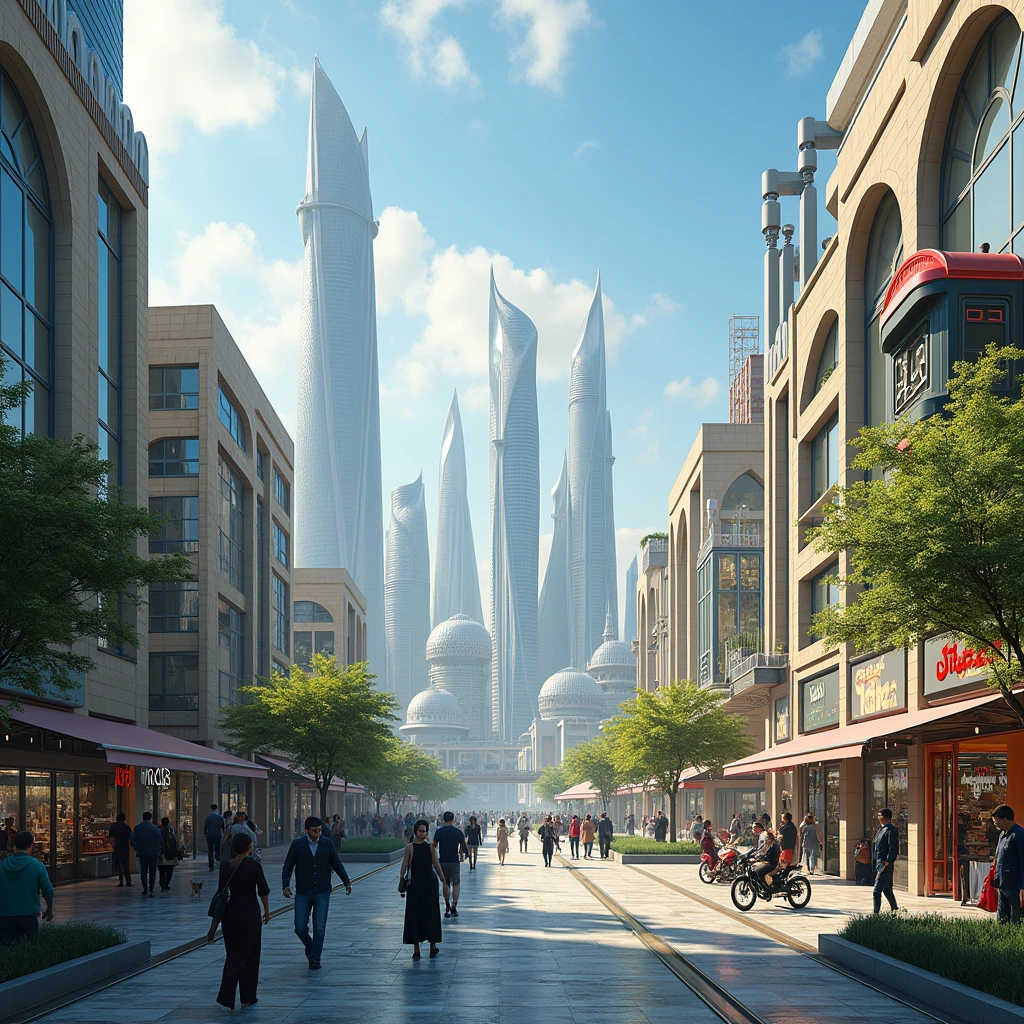 Prediction of the state of Kerman city in 2028
