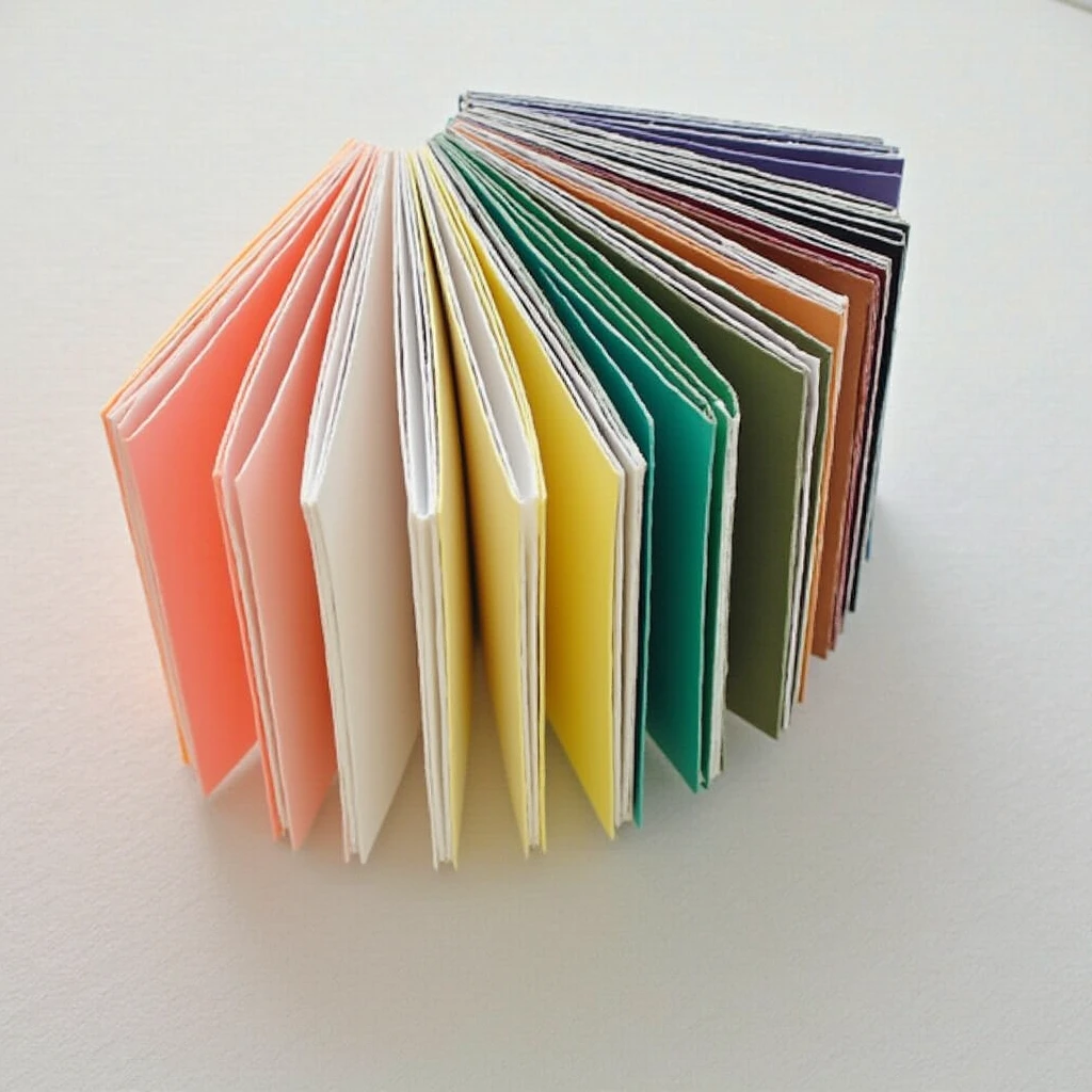 Edge fold color