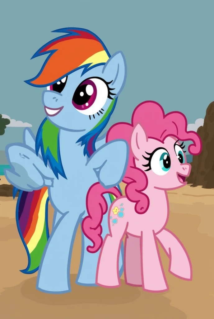 Fluttershy😡:The Mine:Rainbow Dash:Pinkie Pie😡:The Mine!!!