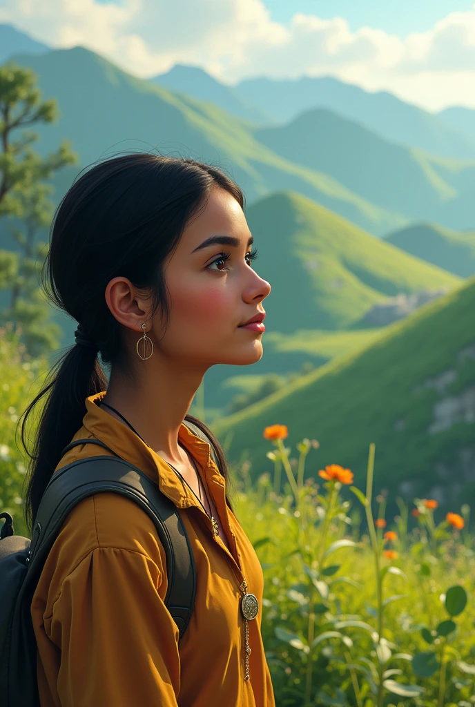 AAROHI (pauses, her eyes distant)

I love my village, Rishi. It's my roots. But sometimes, I wonder what lies beyond those hills.