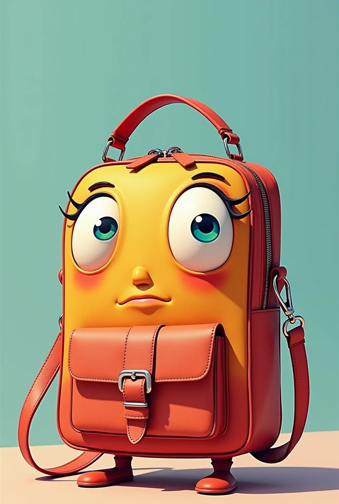 A bag image with expression