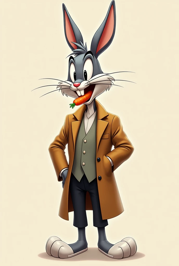 Create a Bugs Bunny avatar in a jacket