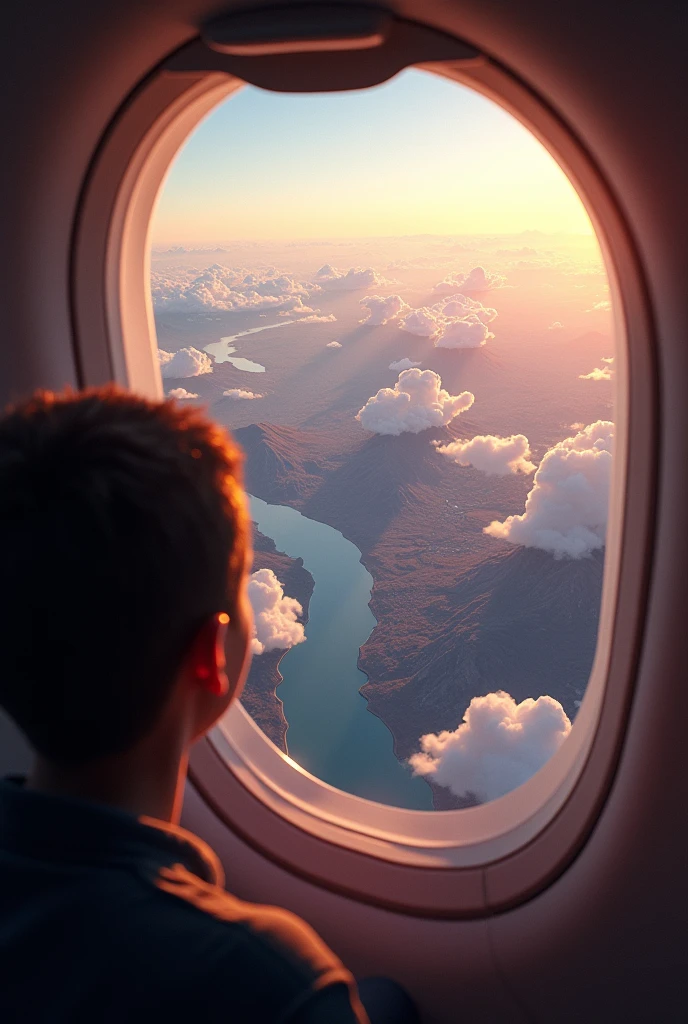 Flight se window seat ka view