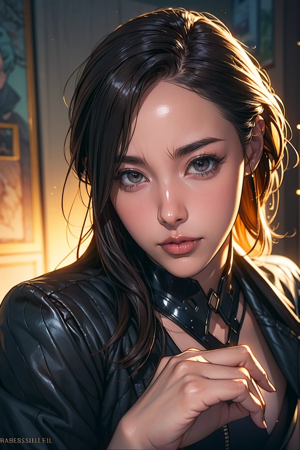 (gift:1.2), Realistic perfect face female portrait, Perfect hands,Gabe Newell, Close-up portrait oil painting, 19th century cowboys, Octane Rendering, Unreal Engine 5, 8k, Atmospheric (Lighting:1.3), Complex, detailed, art:Frederic Remington, By H.W. Hansen, by Charles Marion Russell, by William Herbert Dunton