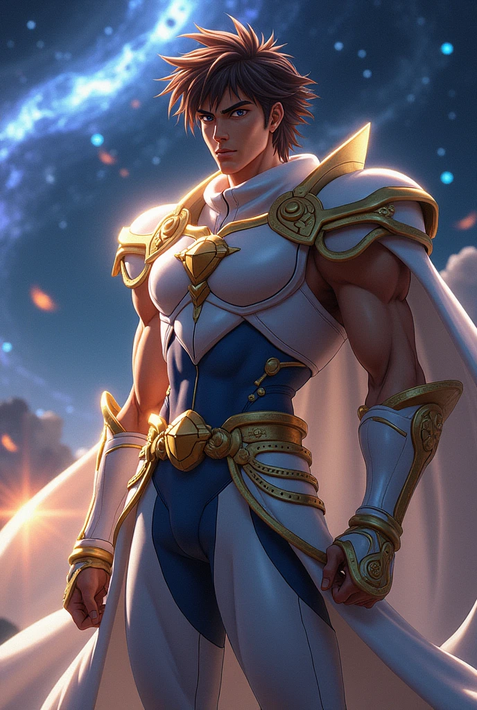 Create realistic style pegasus seiya