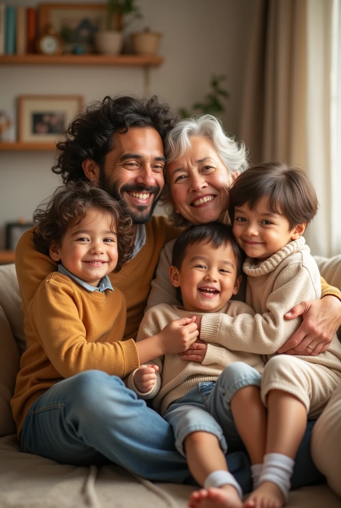A happy family