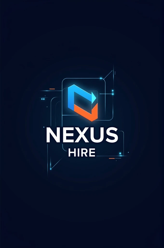 Generate "Nexus hire" logo with name