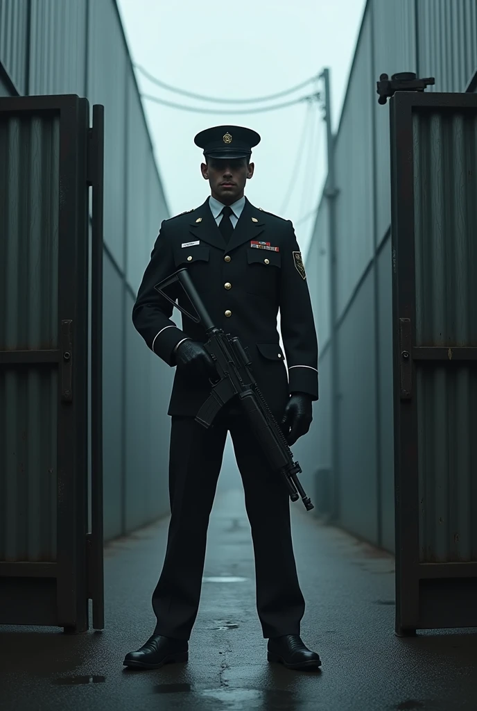 A guard at the SCP Foundation facilities
