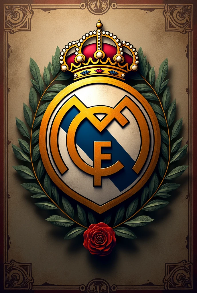 Merger of Real Madrid shields, Leeds United y Luton Town 