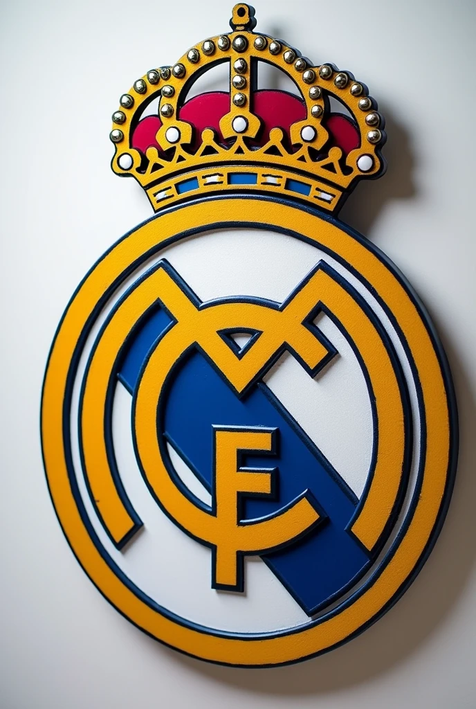 Real Madrid shields, Leeds United and Luton Town merged into one