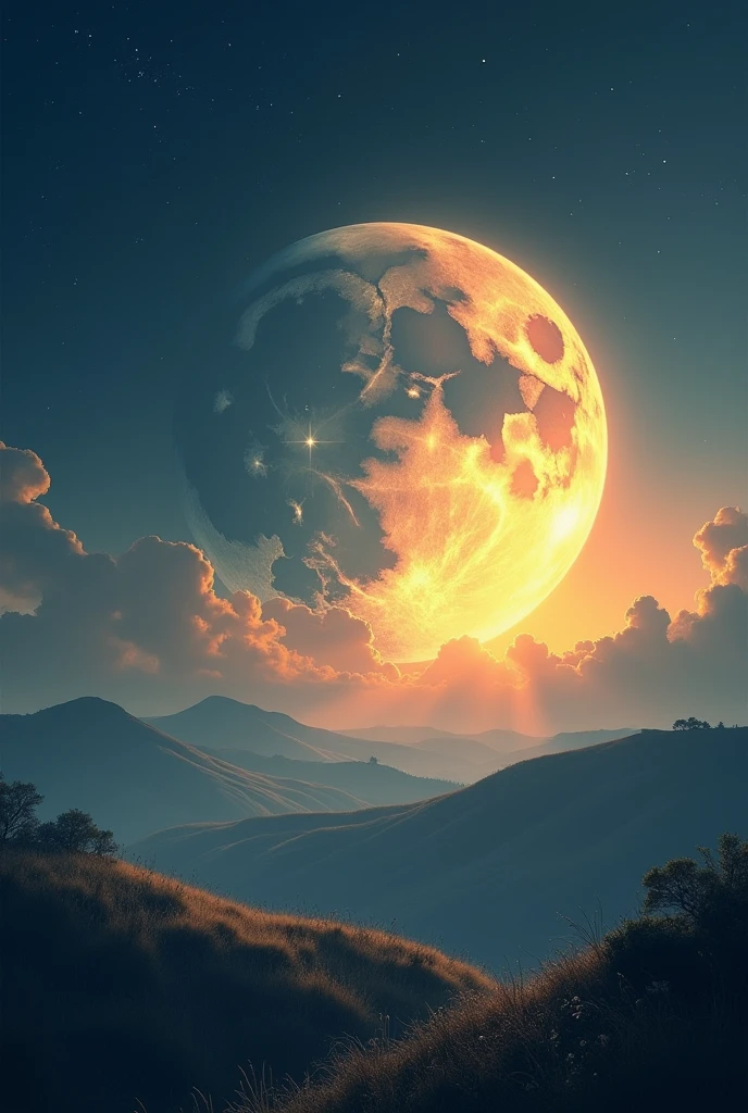 Moon and Sun
