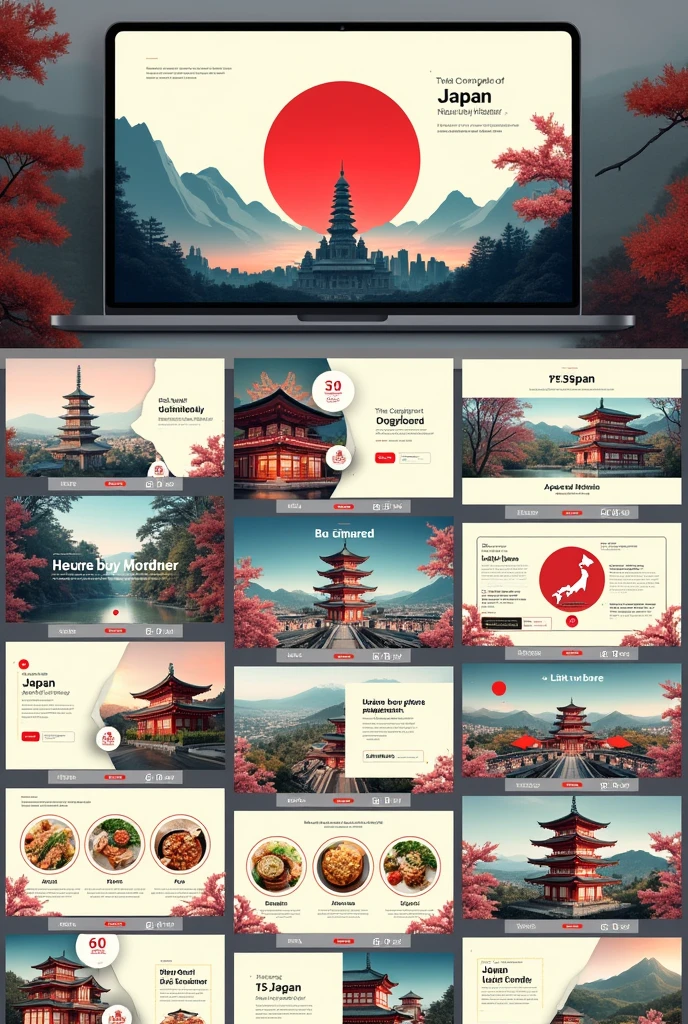 Power Point of Japan about food,culture,land mark