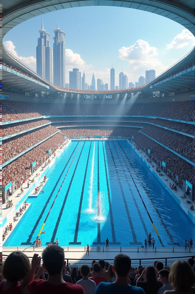 Olympics aquatic complex